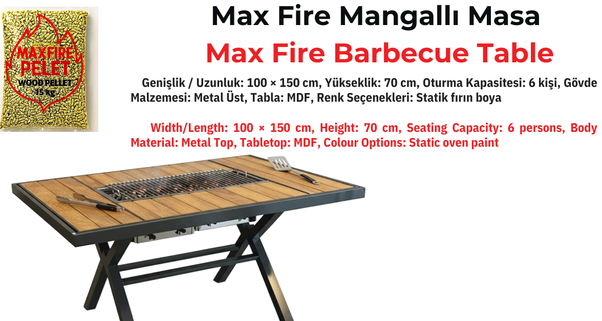 Maxfire YBK 25-100 kW Endüstriyel Pelet Kazanı